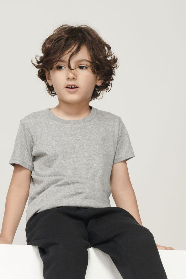 SOL'S 03580 - Crusader Kids Tee Shirt Enfant Jersey Col Rond Ajusté