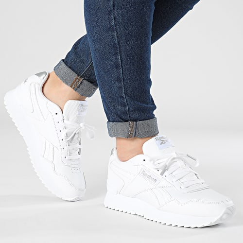 Baskets Femme Reebok Glide Ripple Clip 100069580 ID1963 Footwear White Silver Metallic