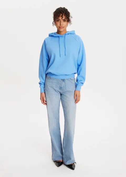 Oversized hoodie blauw (BLW.M)