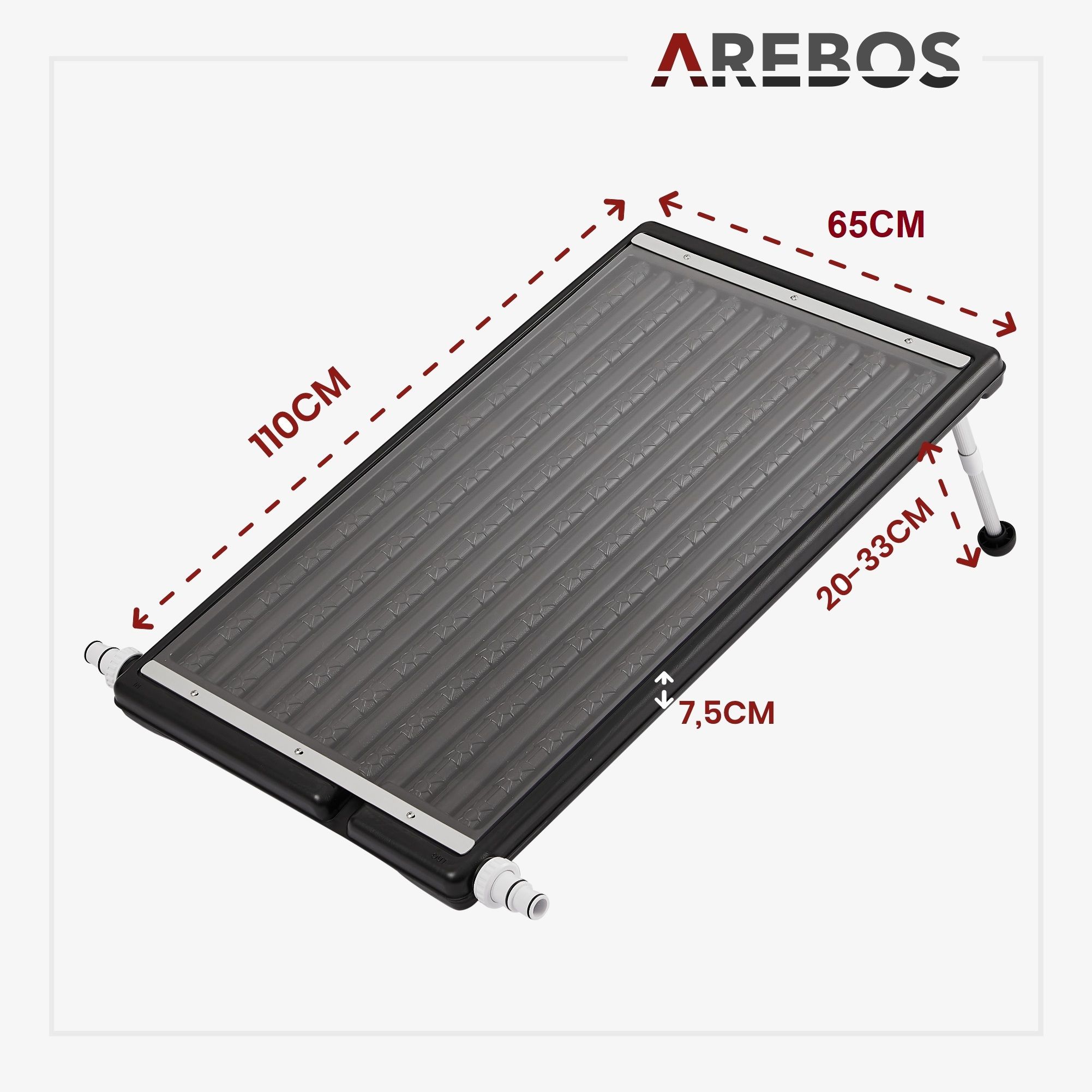 Solarkollektor für Pools