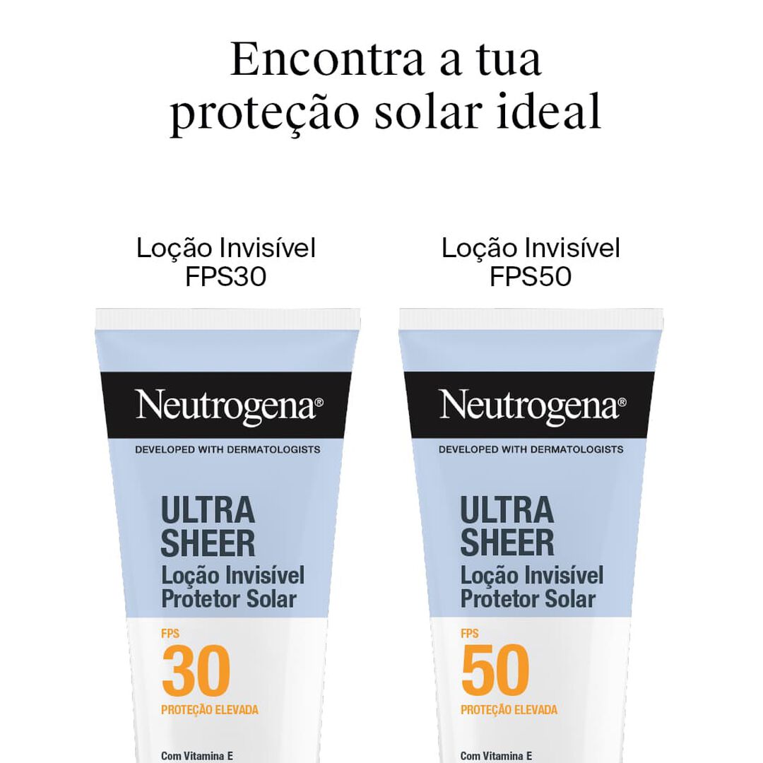 NEUTROGENA  Ultra Sheer Loção Invisível Hidratante SPF30 - 200ml