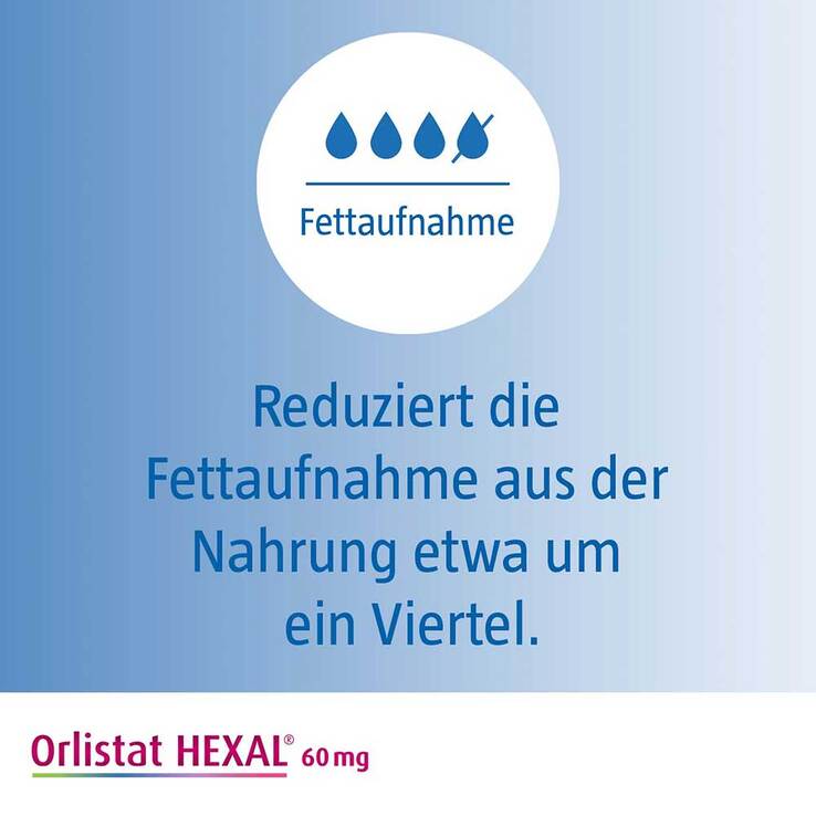 Orlistat HEXAL 60 mg Hartkapseln, 3X84 St