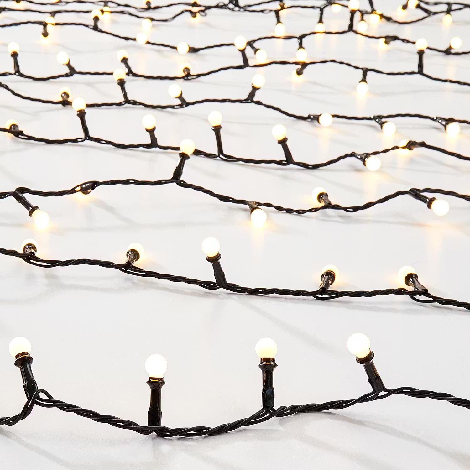 WHITE BULBS Mini-Lichterkette 6er-Set