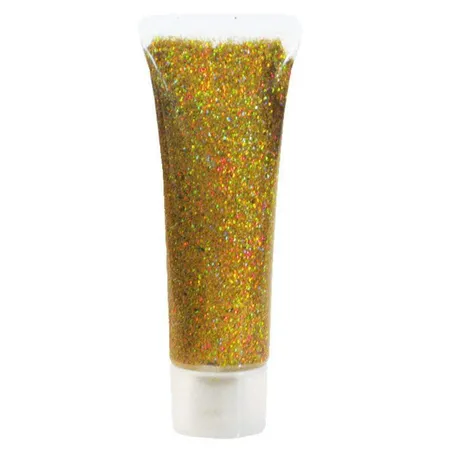 Eulenspiegel Glitzergel holographisch gold-Juwel, 18ml