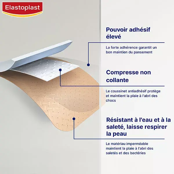 Bandagem universal Elastoplast, 100 unidades