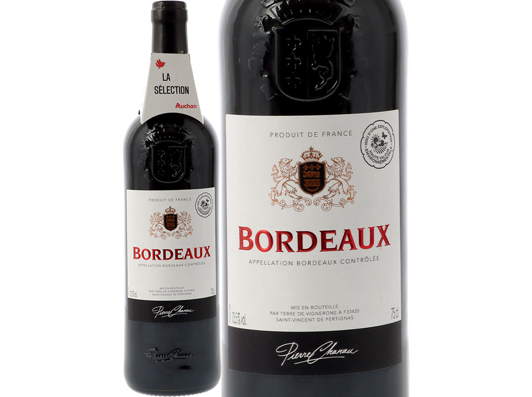 VINHO TINTO PIERRE CHANAU BORDEAUX 0.75L