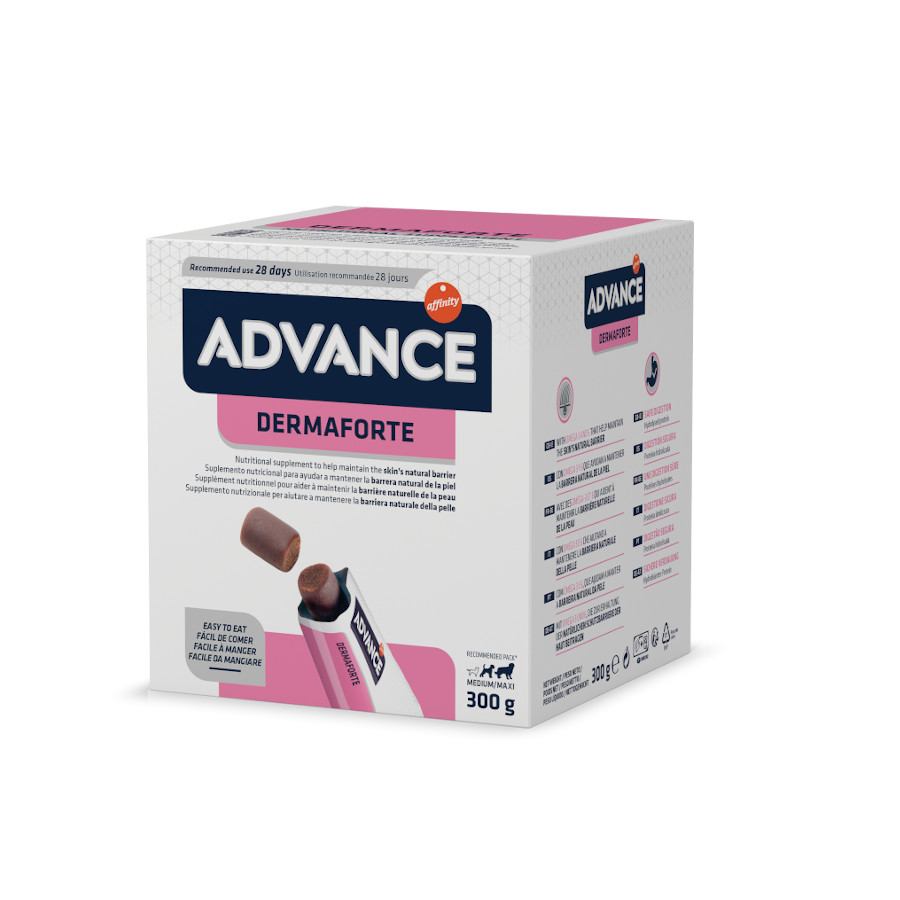 Suplemento Advance DermaForte para cães