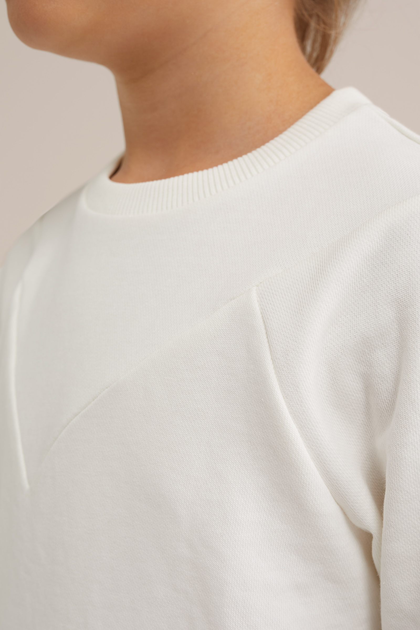Meisjes sweater WE Fashion Wit
