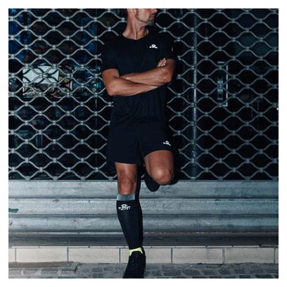 Manchons de Compression BV SPORT Booster Elite Evolution Reflect Noir