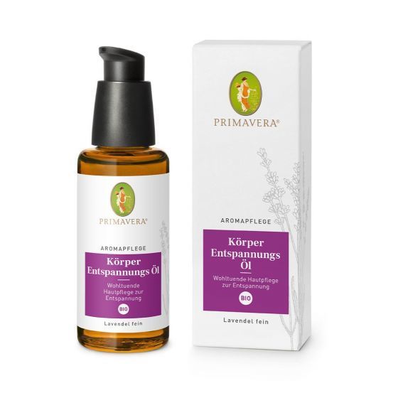 Primavera Lichaamsontspanningsolie bio 50ML