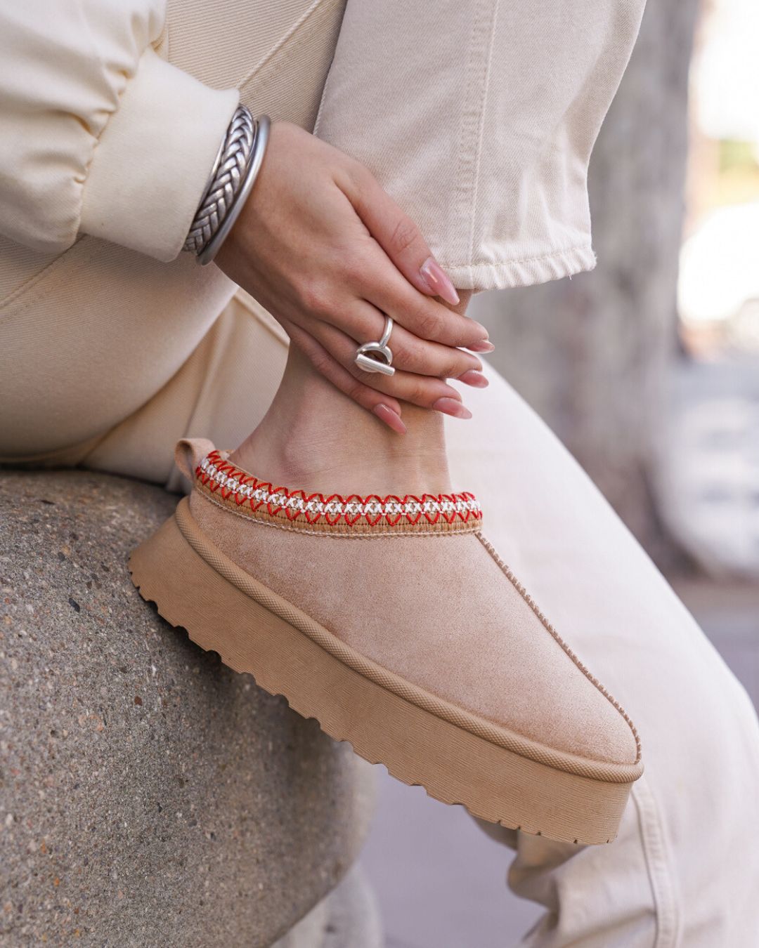 Sabots femme taupe - Solveig