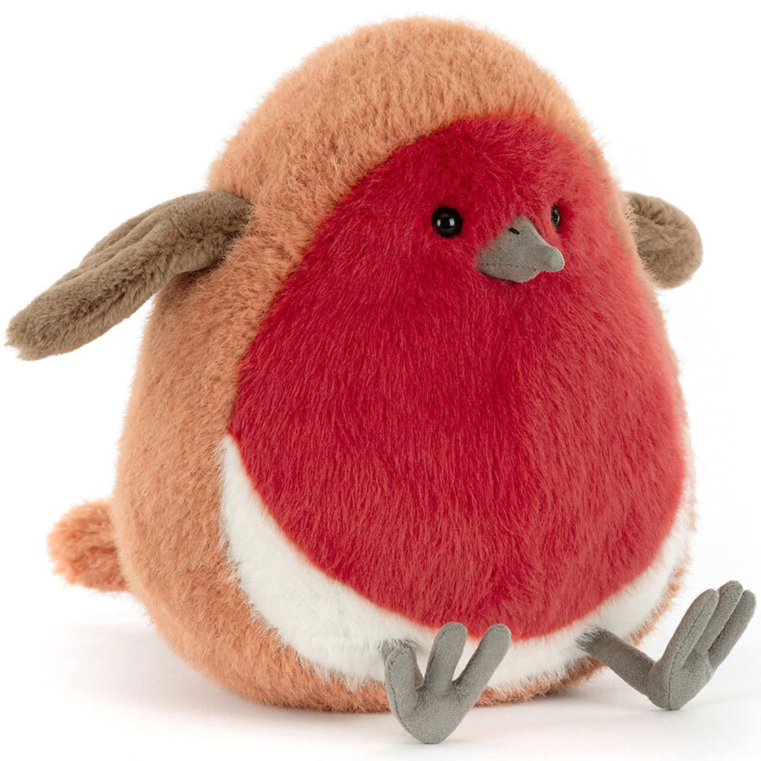 jellycat knuffelrobin plum - 20 cm