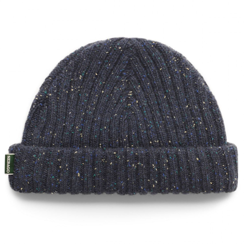 PORTOFRANCO BLUE INSIGNIA-Bonnet court Sebago