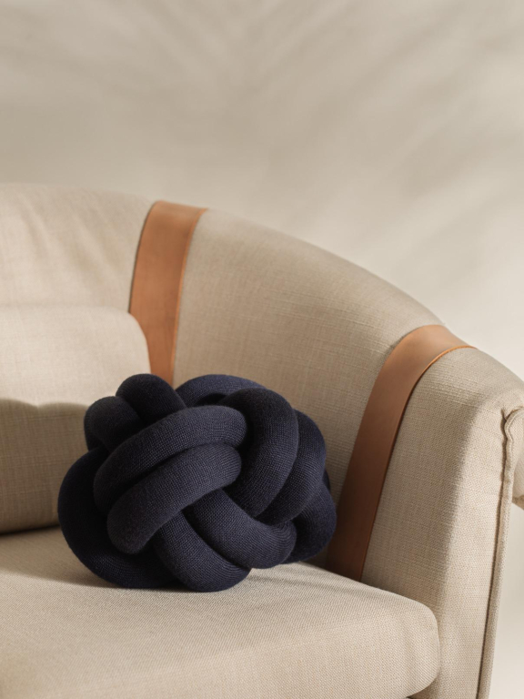 Design House Stockholm Knot kussen 30x30 grijs