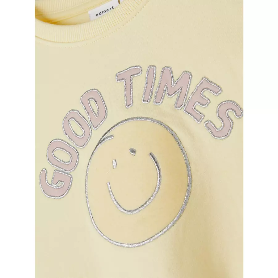 name it Sweatshirt Nmfturn Double Cream