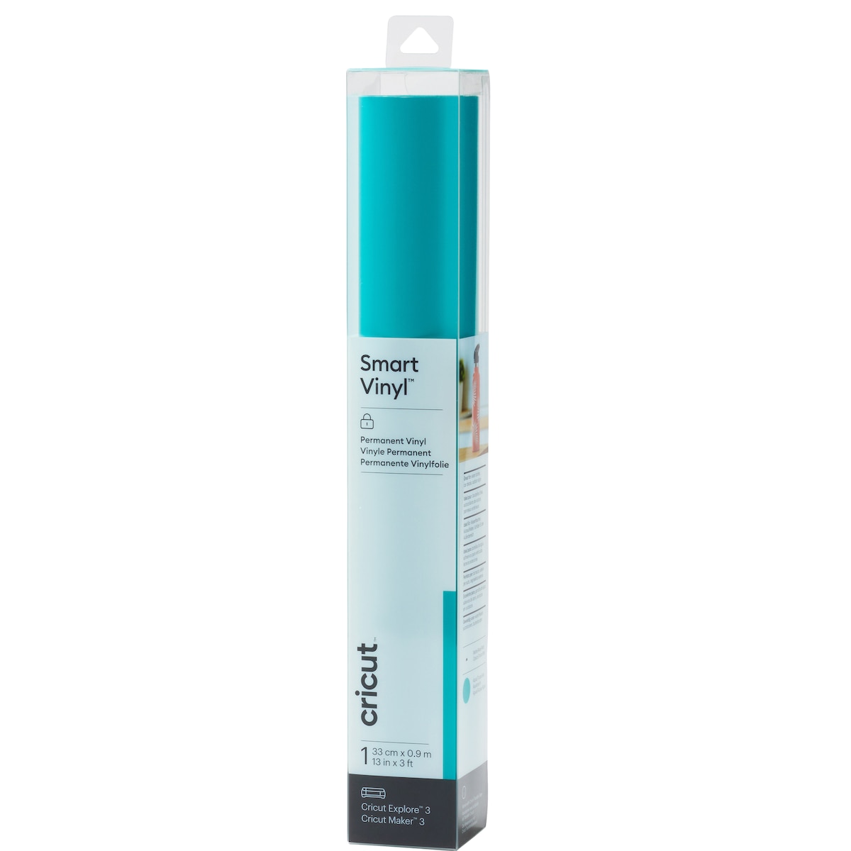 Cricut Smart Vinyl Permanent vinylark 33 x 91cm (aqua)