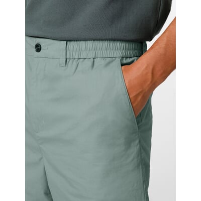 Herren-Baumwollshorts, Hellgrün