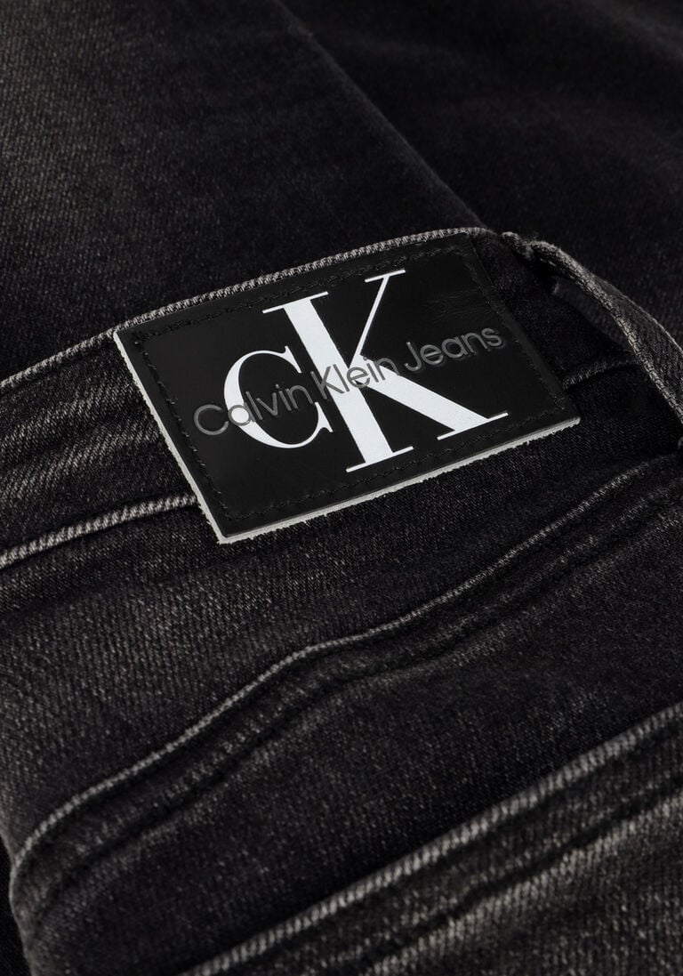 CALVIN KLEIN zwarte calvin klein skinny jeans high rise super skinny ankle