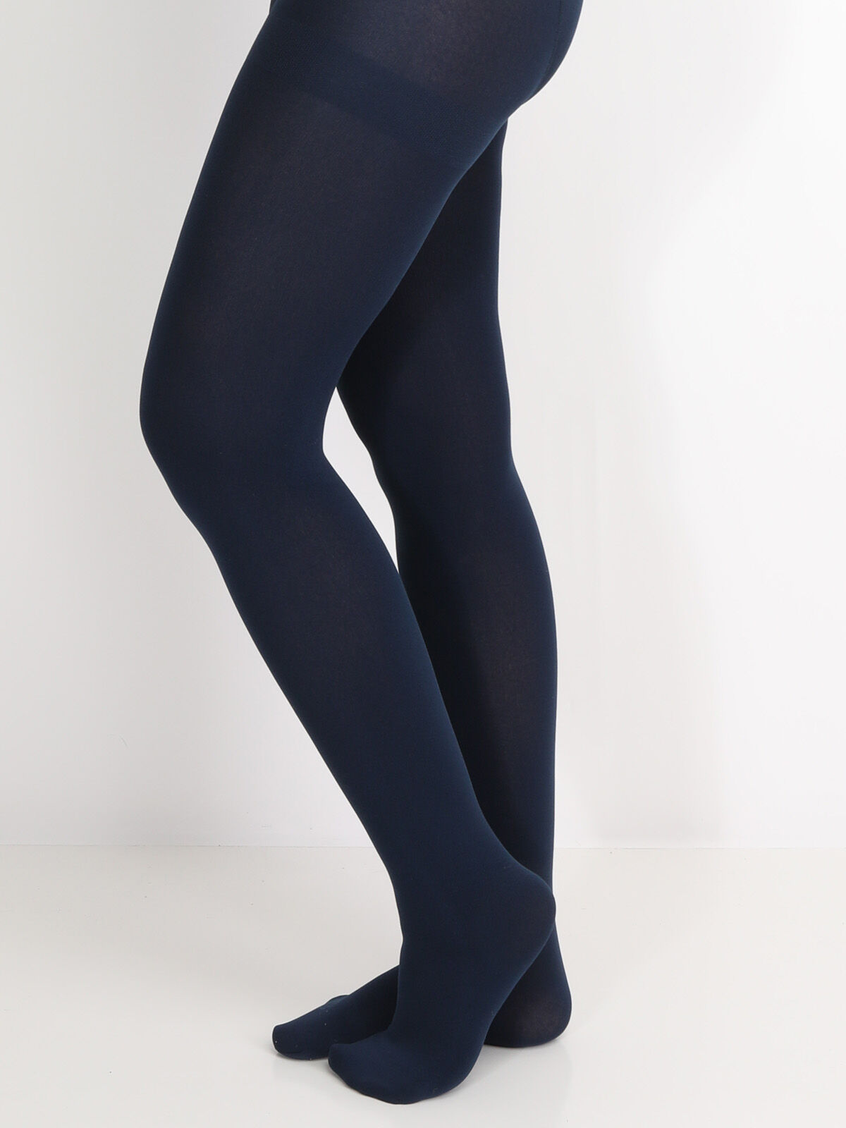 Collants polaires opaques- Bleu marine