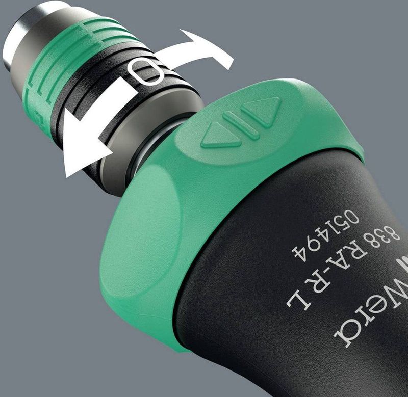 Wera - Kompakt 60 RA-R 1 - Werkplaats Bitset - 17-delig - 1/4 (6.3 mm)