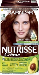 Garnier Nutrisse Crème Permanente Haarverf 4.5 Mahonie Bruin 1ST