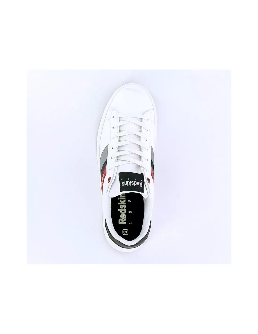 REDSKINS RED ELBE - Baskets Blancgrismarine