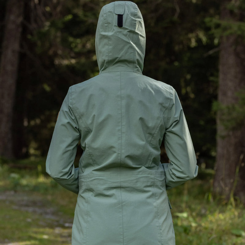 Frauen Regenmantel Letti green bay