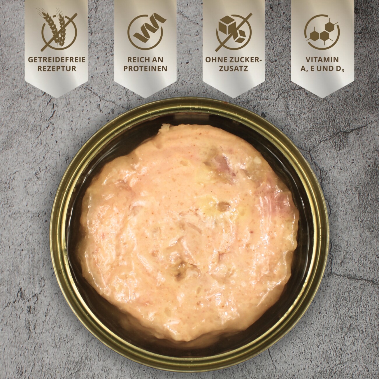 Lyra Pet Lecker.Pet Luna's 100 % Huhn und Pute Hundefutter Nassfutter 6x400 g
