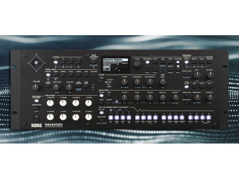 Korg Synthesizer wavestate Module Synthesizer mit Wellenabfolge