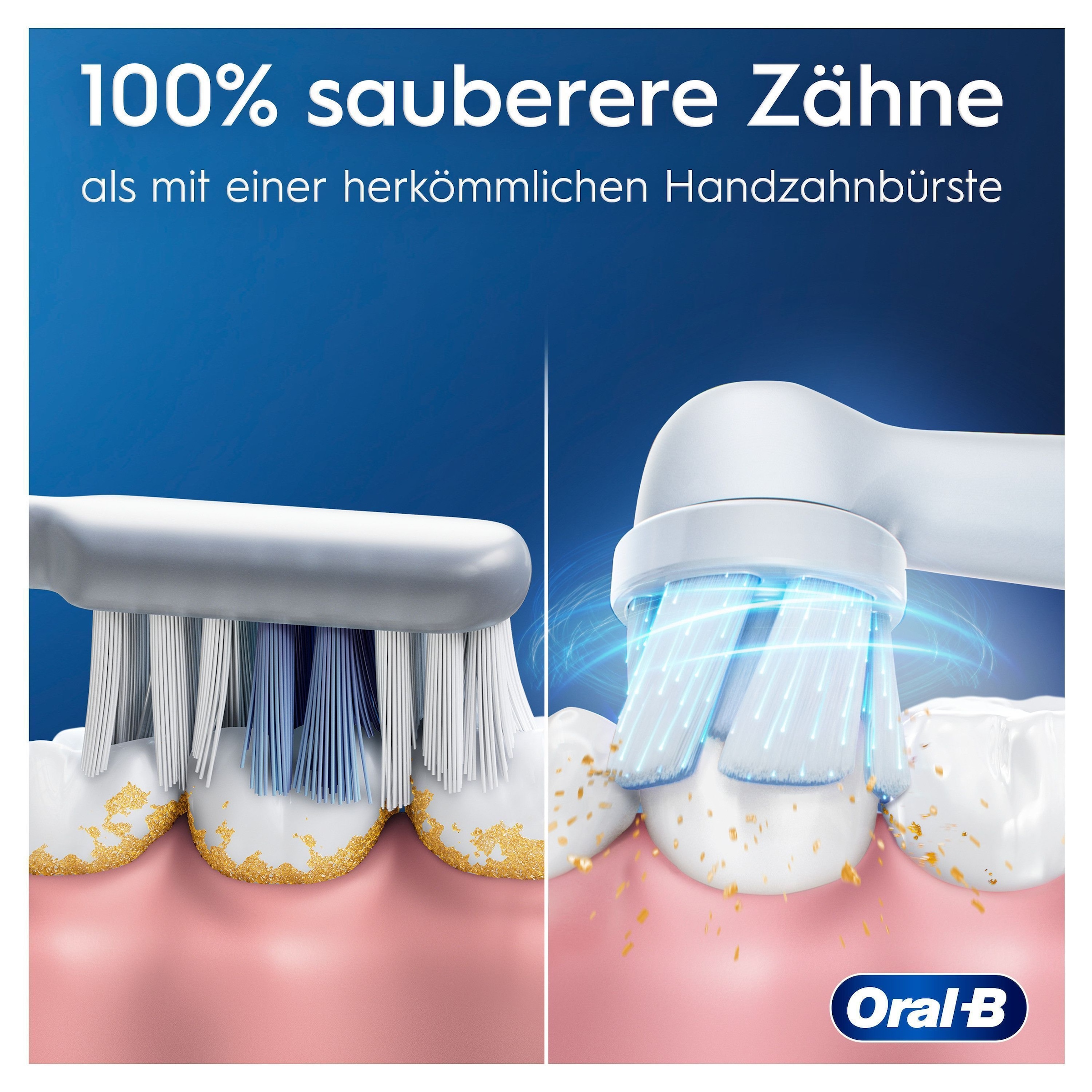 Oral-B Elektrische Zahnbürste »iO Series 2« 1 Stk. Aufsteckbürsten für die ultimative Reinigung