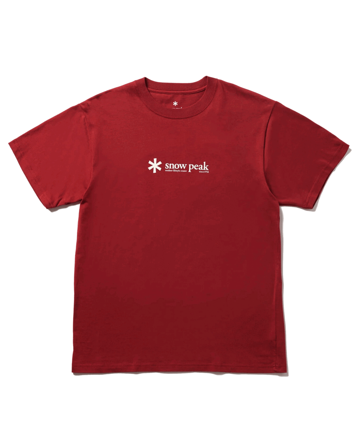 Snow Peak<br>Soft Cotton Logo Short Sleeve T-Shirt