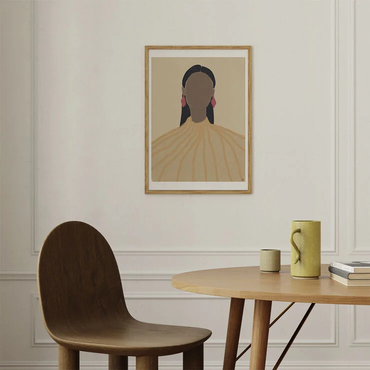 Poster & Frame Sunniva Richardsen - Gunnhild Flerfarvet