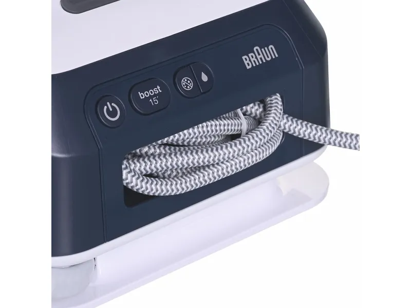 Braun CareStyle 7 Pro IS 7282 BL - Dampstrygejern med automatisk afbrydelse - såleplade: EloxalPlus FreeGlide 3D - 2700 W - blå