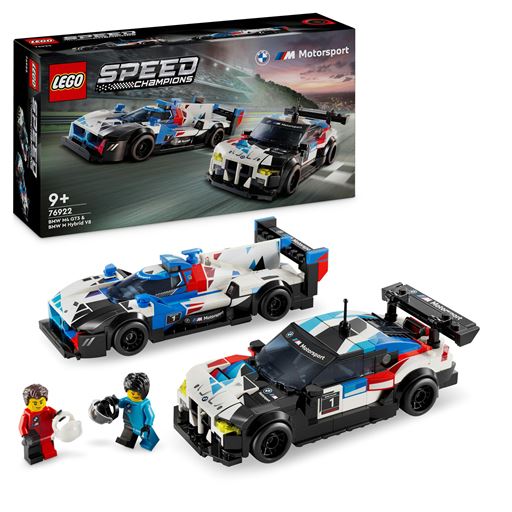 LEGO Speed Champions BMW M4 GT3 Og BMW M Hybrid V8-Racerbiler - 76922