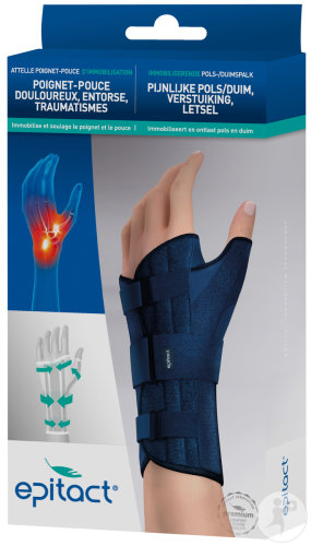 Epitact Attelle D'Immobilisation Poignet-Pouce Gauche Taille M 1 Pièce