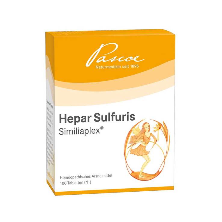 Hepar sulfuris Similiaplex Tabletten, 100 St