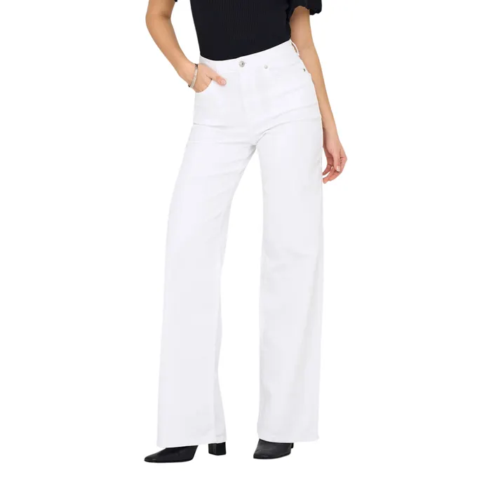 Only Madison Blush Wide Jeans Dames