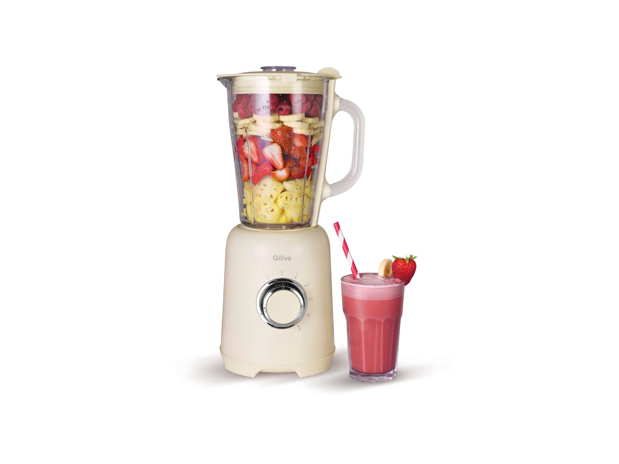 LIQUIDIFICADORA QILIVE RETRO Q.5123 1.75L