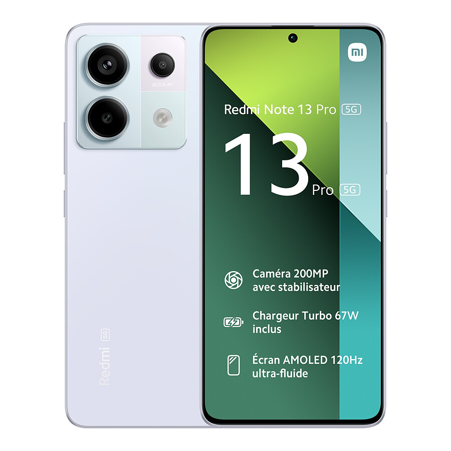 Xiaomi Redmi Note 13 Pro 5G (violet) - 256 Go