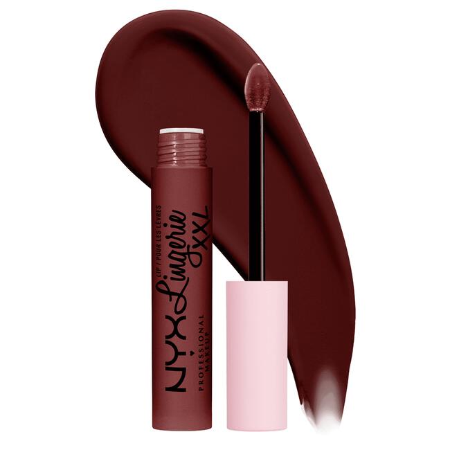 NYX Professional Makeup Lip Lingerie XXL Mat Liquid Lippenstift Deep Mesh 09