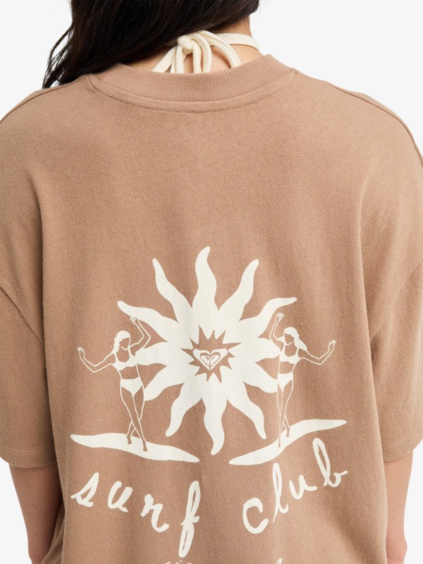 My Boyfriend T-Shirt à manches courtes Marron Femme