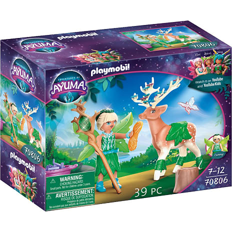 Playmobil Forest Fairy med totemdyr 70806