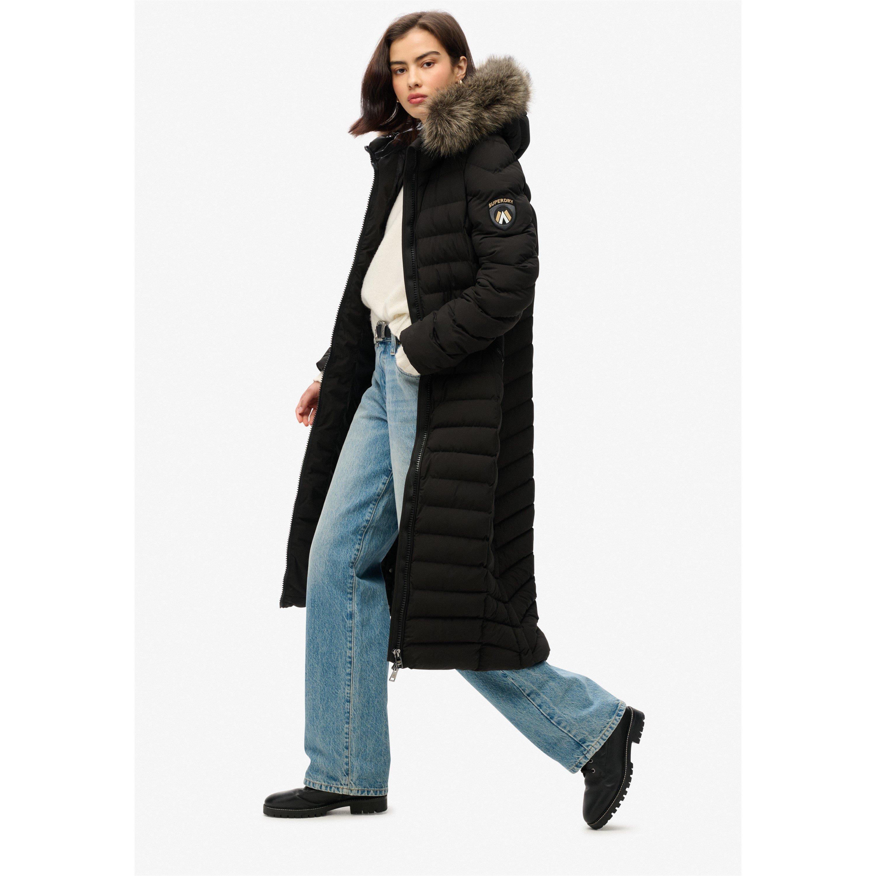 Superdry Fuji Long Puffer Jacket