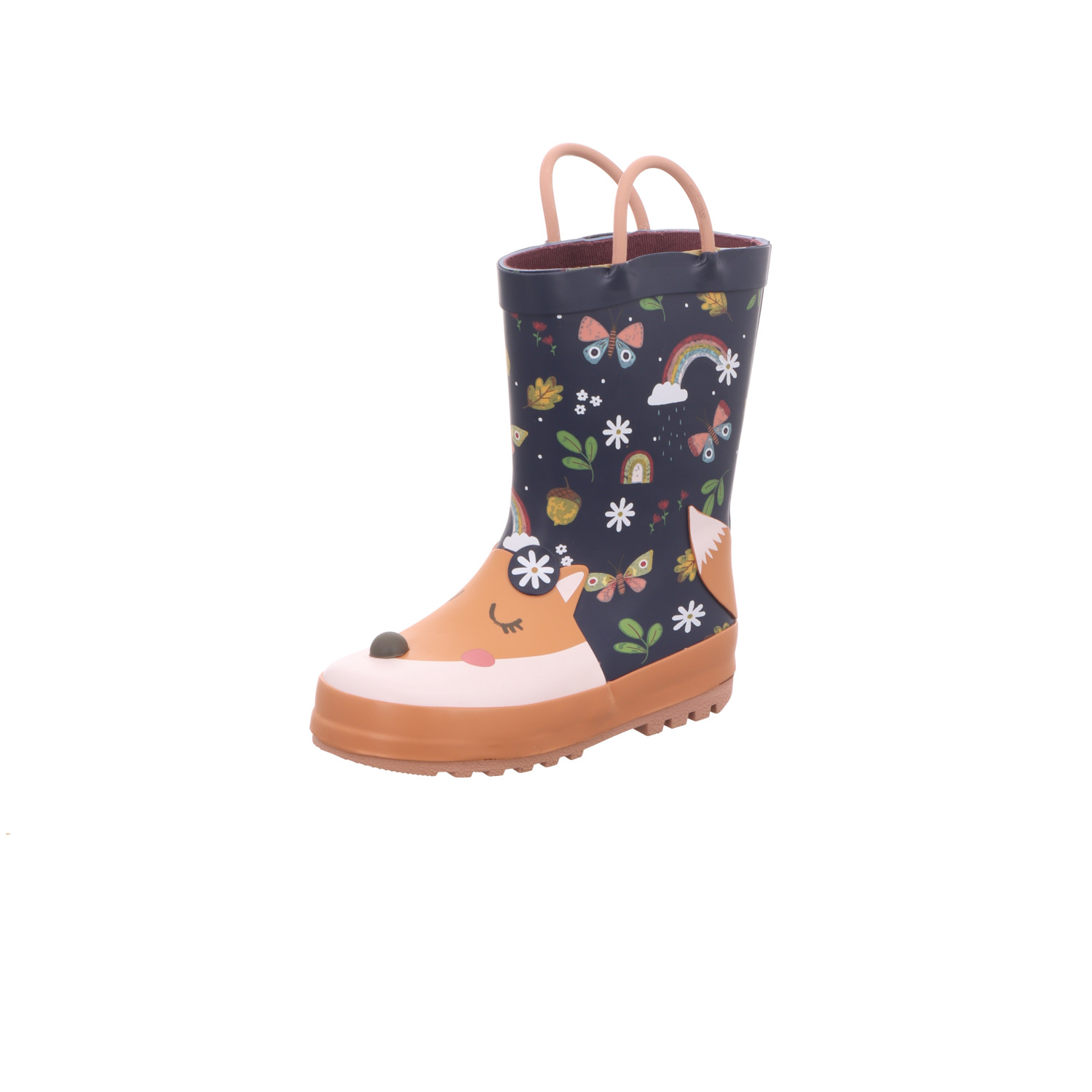 Sneakers Kinder-Gummistiefel Schwarz