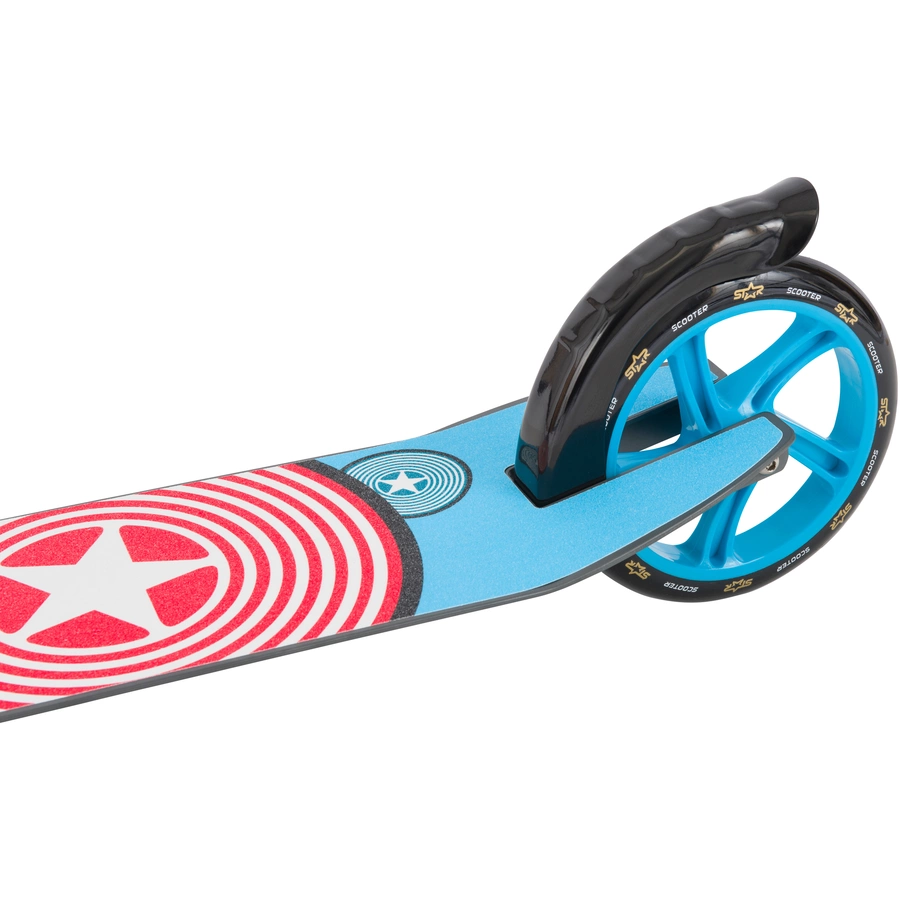 Star Scooter Roller 205mm XXL Trittbrett grau, blau
