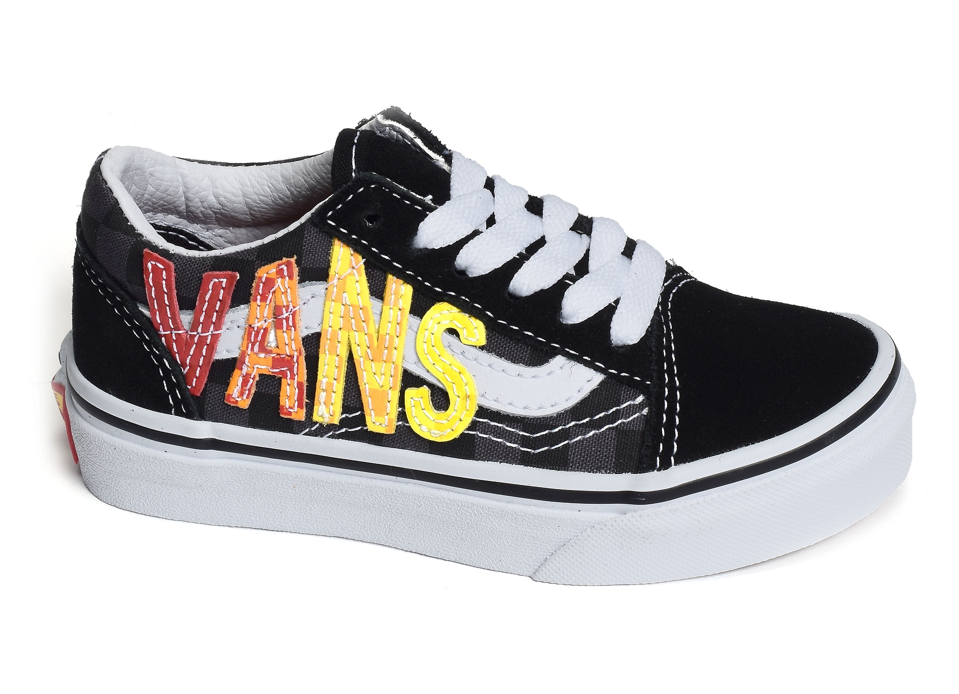 Uy old skool noir multicolore