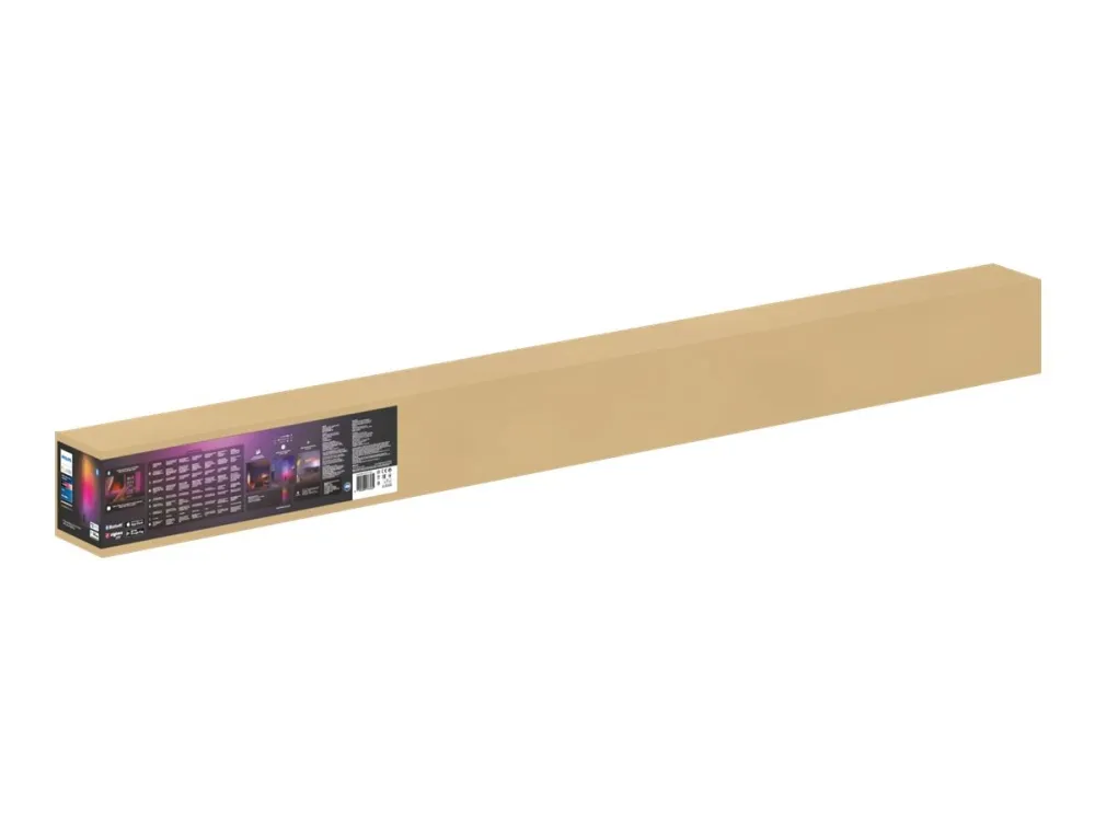Philips Hue White and Color Ambiance Gradient Signe - Gulvlampe - LED - 29 W - 16 millioner farver/varmt til køligt hvidt lys - 2000-6500 K - sort