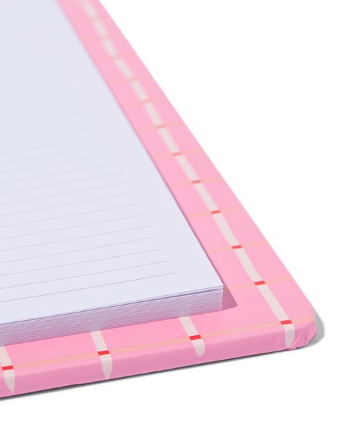 porte-bloc rose 26x18
