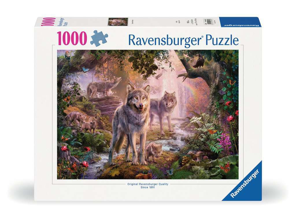Ravensburger Spiel Wolfsfamilie im Sommer