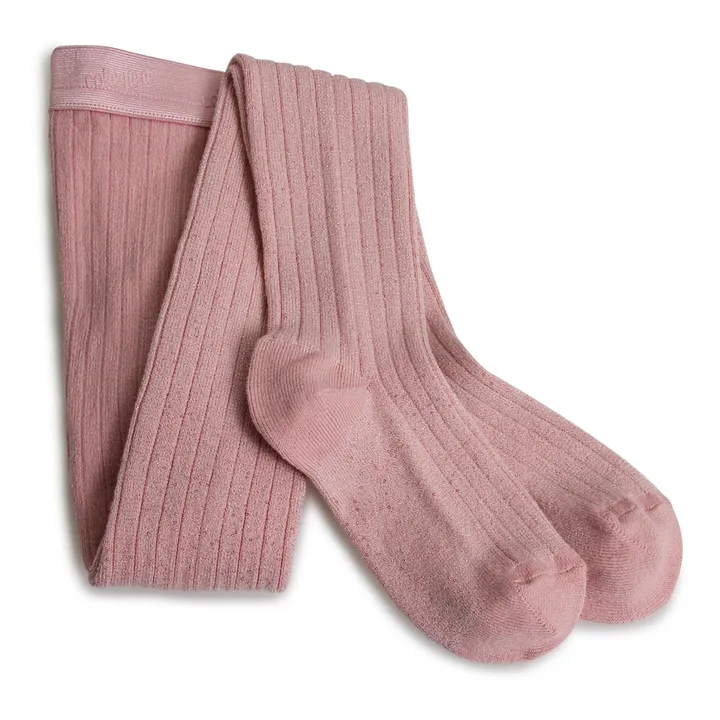 Collégien Collants Amélie | Vieux Rose